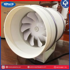 Quạt thông gió nối ống Nipaco HF-200 D200 30 Quạt thông gió nối ống HF-200 D200 - Nipaco