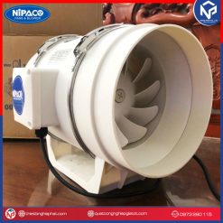 Quạt thông gió nối ống Nipaco HF-200 D200 29 Quạt thông gió nối ống HF-200 D200 - Nipaco