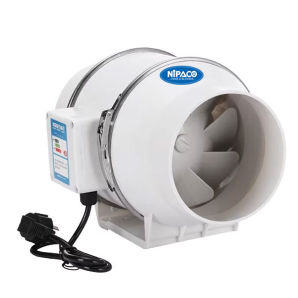 Quạt thông gió nối ống Nipaco HF-100 10 Quạt thông gió nối ống Nipaco HF-100