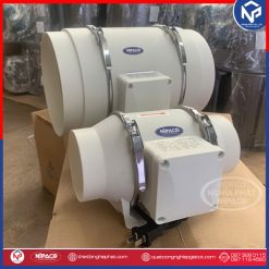 Quạt thông gió nối ống Nipaco HF-150 D150 23 Quạt thông gió nối ống NIPACO HF-Series