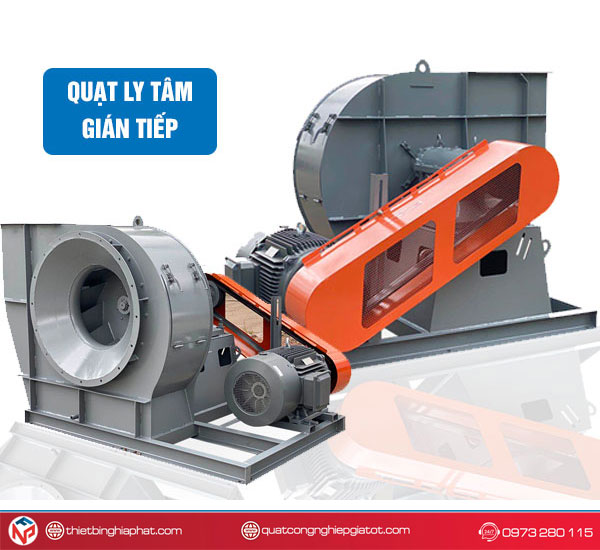 Quạt ly tâm gián tiếp 4KW NPC-101-4.0A 5HP 10 Quạt ly tâm gián tiếp