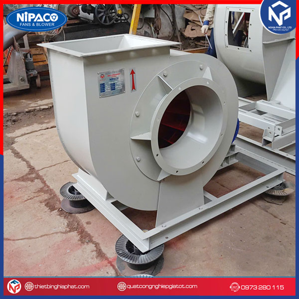 Quạt ly tâm gián tiếp 4KW NPC-101-4.0A 5HP 9 Quạt ly tâm gián tiếp 4KW NPC-101-4.2A 5HP