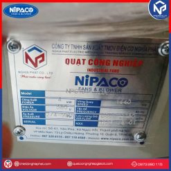 Quạt ly tâm hút khói 3KW NPC-101-3.5A 4HP 18 Quạt ly tâm hút khói 4kw 1000pa