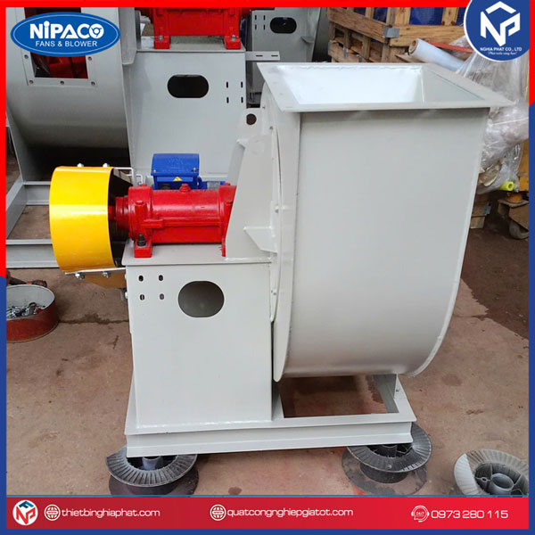 Quạt ly tâm gián tiếp 5.5KW NPC-101-4.2A 9 Quạt ly tâm gián tiếp 5.5KW - 7.5HP