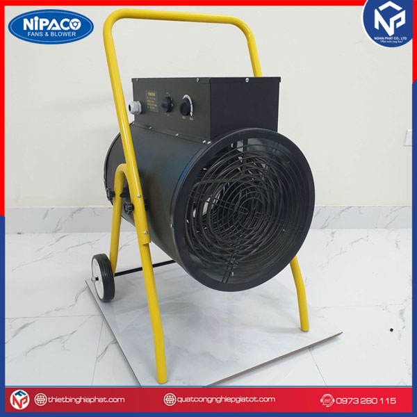 Quạt sấy gió nóng EH-15 15KW 7 Quạt sấy gió nóng EH-15 15KW