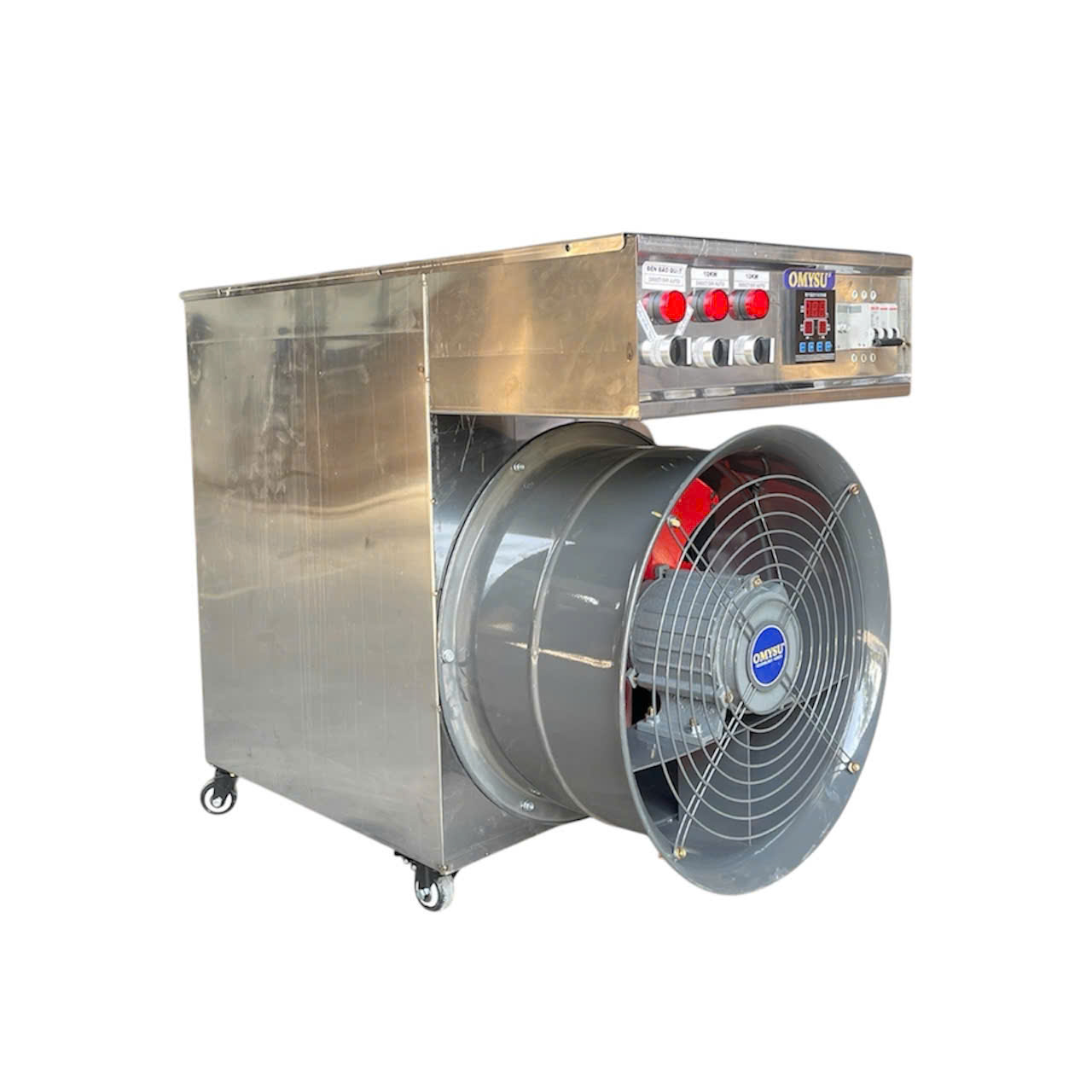 Máy sưởi công nghiệp 30KW điện 380V vỏ Inox , Sưởi 300m2 7 Máy sưởi công nghiệp 30KW điện 380V vỏ Inox , Sưởi 300m2 - Ảnh 2