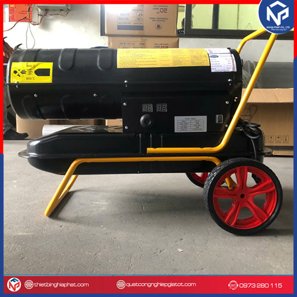 Máy sưởi dầu công nghiệp 30KW 7 Máy sưởi dầu công nghiệp 30KW