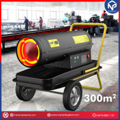 Máy sưởi dầu công nghiệp 30KW 11 Máy sưởi dầu công nghiệp 30KW sử dụng 300m2