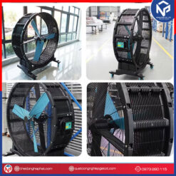 Quạt sàn công nghiệp biến tần sải cánh 1100 16 Quạt sàn công nghiệp biến tần sải cánh lớn