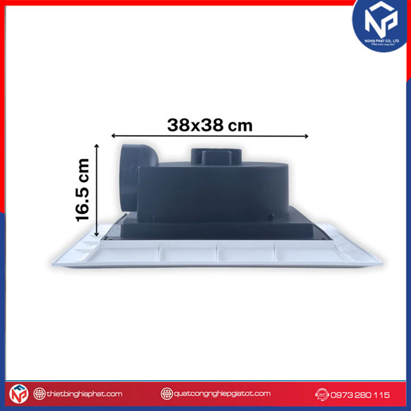 Quạt thông gió âm trần Tico TC-60AV4 nối ống 8 Quạt thông gió âm trần Tico TC-60AV4 nối ống