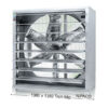 Quạt thông gió vuông 1380x1380 trực tiếp cánh INOX