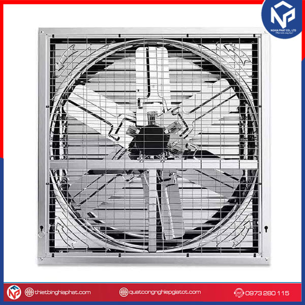 Quạt thông gió vuông 800x800 trực tiếp cánh INOX 11 Quạt thông gió vuông trực tiếp giá tốt