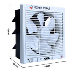 Quạt thông gió gắn tường TICO TC-30AV6 1 chiều 14 Kích thước Quạt thông gió gắn tường Tico TC-30AV6