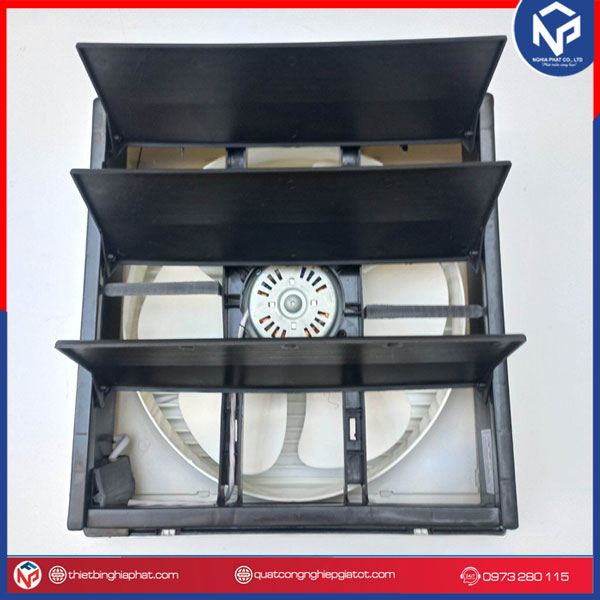 Quạt thông gió gắn tường TICO TC-15AV6 1 chiều 11 Mặt sau Quạt thông gió gắn tường Tico