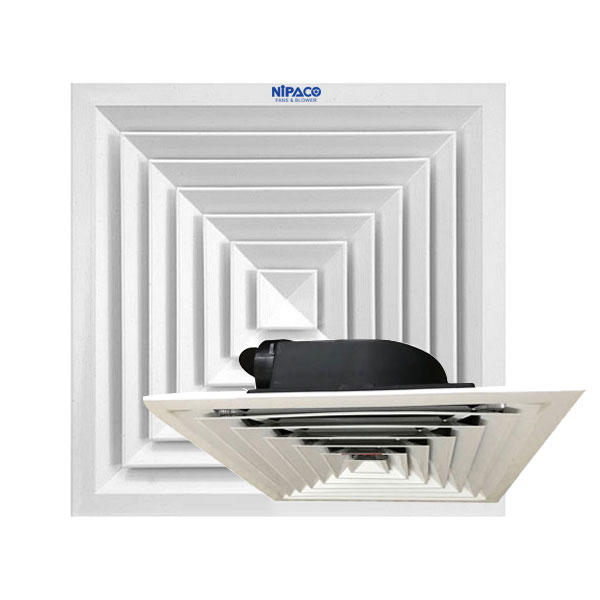 Quạt hút âm trần 600x600mm Nipaco có nối ống NPAT-600 6 Quạt hút âm trần 600x600mm Nipaco có nối ống NPAT-600