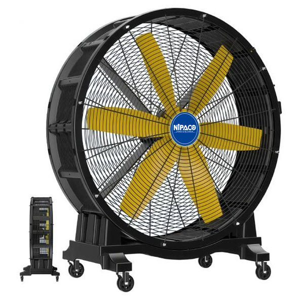 Quạt sàn công nghiệp biến tần KB-125 2 Quạt sàn công nghiệp biến tần KB-125