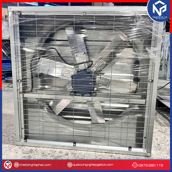 Quạt thông gió vuông 800x800 trực tiếp cánh INOX 12 Quạt thông gió vuông trực tiếp NIPACO