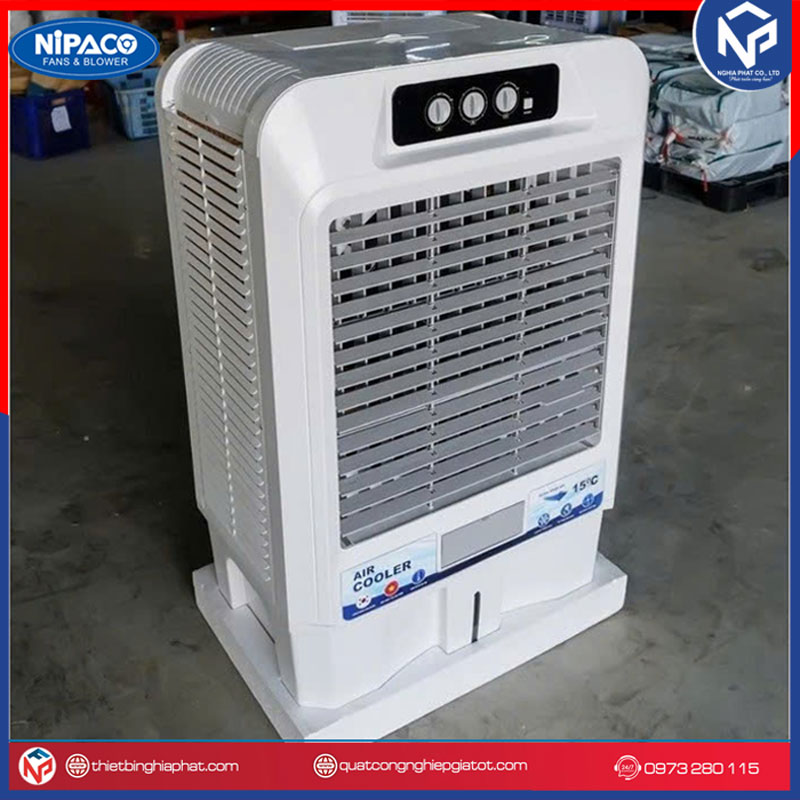 Máy làm mát không khí Nipaco CC90 - 550W 130L 9 Quạt hơi nước Nipaco CC90 500W