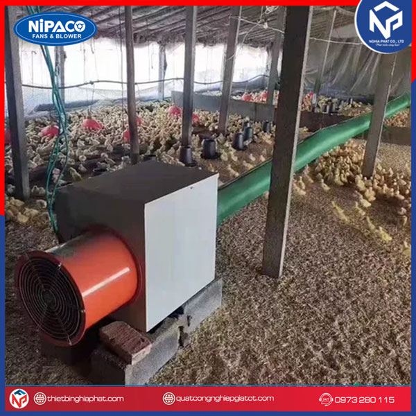 Máy sưởi điện công nghiệp Nipaco 30KW 8 Máy sưởi điện công nghiệp Nipaco 30KW