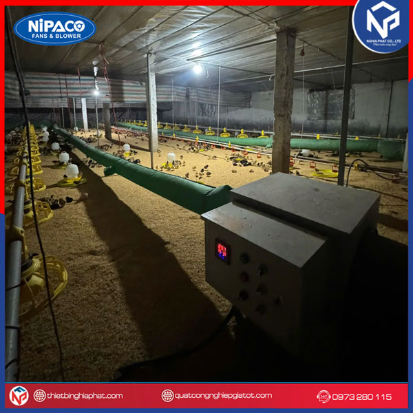 Máy sưởi điện công nghiệp Nipaco 30KW 7 Máy sưởi điện công nghiệp Nipaco 30KW
